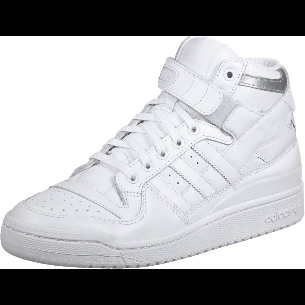 Adidas Forum Mid Refined sz 9.5-White-new(F37831)